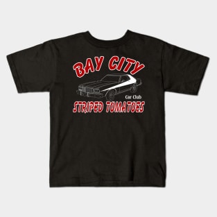 Bay City Striped Tomatoes Car Club Kids T-Shirt